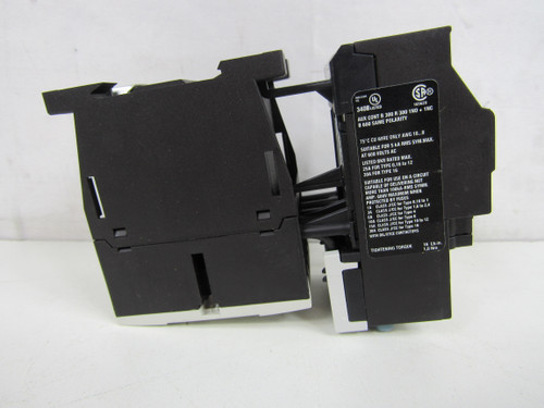 Eaton XTAE007B10A2P4 Starters 3P 7A 120V 50/60Hz B Frame 1NO