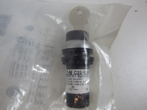 Eaton C22-WRS-MS1-K10 Selector Switches