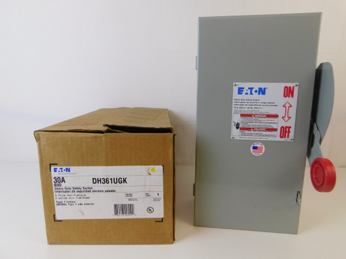 Eaton DH361UGK Heavy Duty Safety Switches
