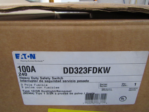 Eaton DD323FDKW Safety Switches