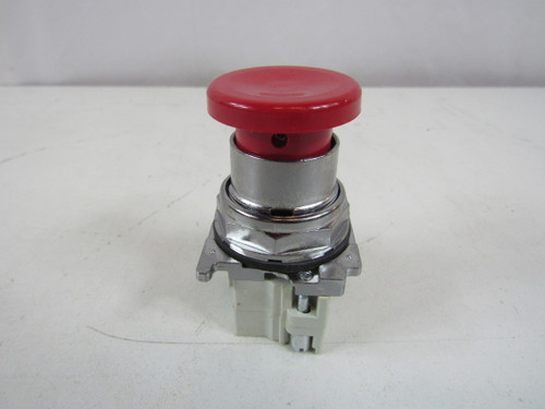 Eaton 10250T122-51 Pushbuttons Non-Illuminated 1NC Red NEMA 3/3R/4/4X/12/13 Mushroom Button Watertight/Oiltight