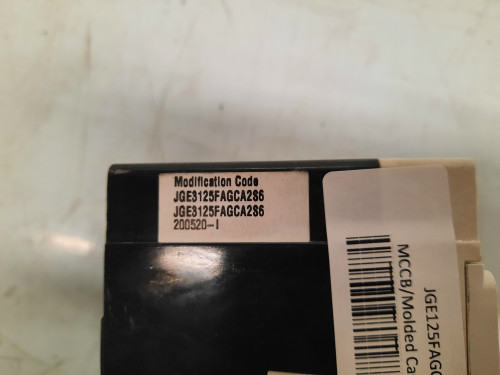 Eaton JGE125FAGCA2S6 Molded Case Breakers (MCCBs)