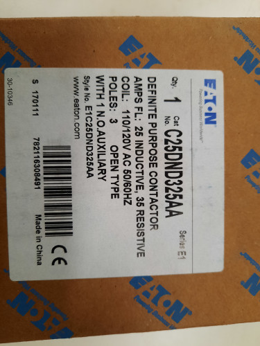 Eaton C25DND325AA Definite Purpose Contactors