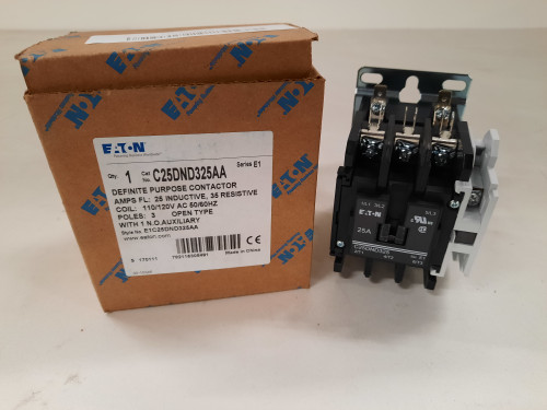 Eaton C25DND325AA Definite Purpose Contactors