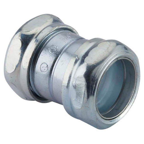Generic 3/4 EMT COMPRESSION COUP STL Conduit Fittings