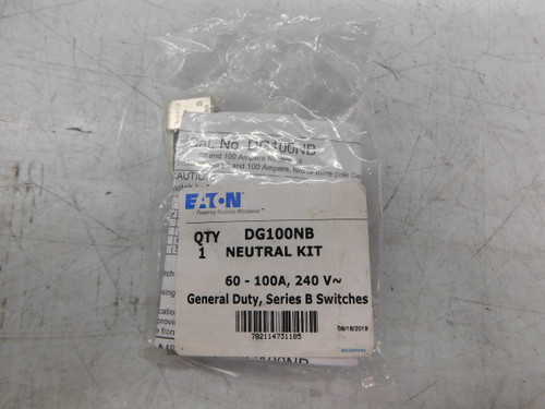 Eaton DG100NB Safety Switch Neutral Kit