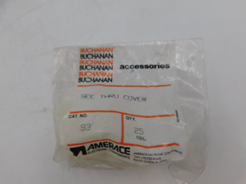Buchanan 93 Outlet Boxes/Covers/Accessories Terminal Block Cover 25BOX