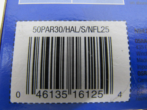 Sylvania 50PAR30/HAL/S/NFL25 Miniature and Specialty Bulbs