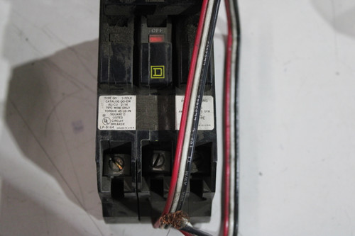 Square D QO350EM Molded Case Breakers MCCBs (Used) Square D QO350EM Molded Case Breakers MCCBs (Used)