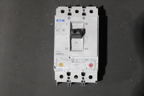 Moeller NZMB2-A80-NA Molded Case Circuit Breaker (Damaged, For Parts or Repair) Moeller NZMB2-A80-NA Molded Case Circuit Breaker (Damaged, For Parts or Repair)