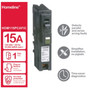 Square D HOM115PCAFIC Miniature Circuit Breakers (MCBs)