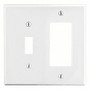 Hubbell Wiring Device-Kellems P126W Wallplate