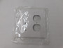 Eaton 2038W Wallplates and Accessories Wallplate White