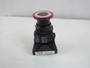 Eaton E34EX853RD2A Pushbuttons Push/Pull 120V 1NO 1NC Red Illuminated LED