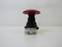 Eaton E34GDBJ2-1X Pushbuttons Non-Illuminated 1NO 1NC 2 Position Red Push/Pull Maintained Jumbo Mushroom Head