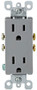 Leviton 5325-GY Outlets
