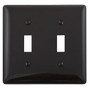 Hubbell NP2BK Wallplates and Accessories