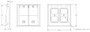 Mulberry 30458W Outlet Boxes/Covers/Accessories