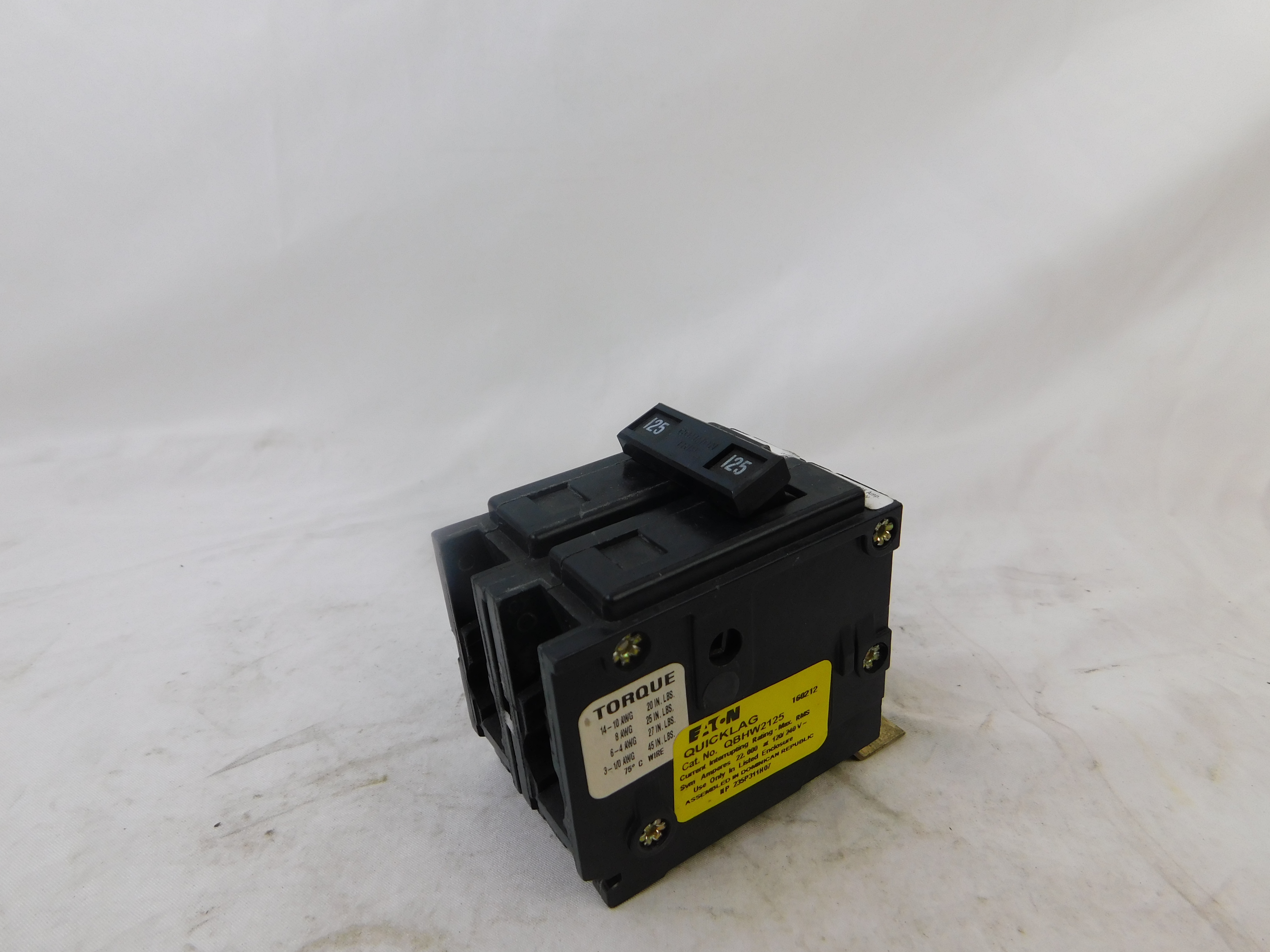 Eaton QBHW2125 Industrial Circuit Breaker