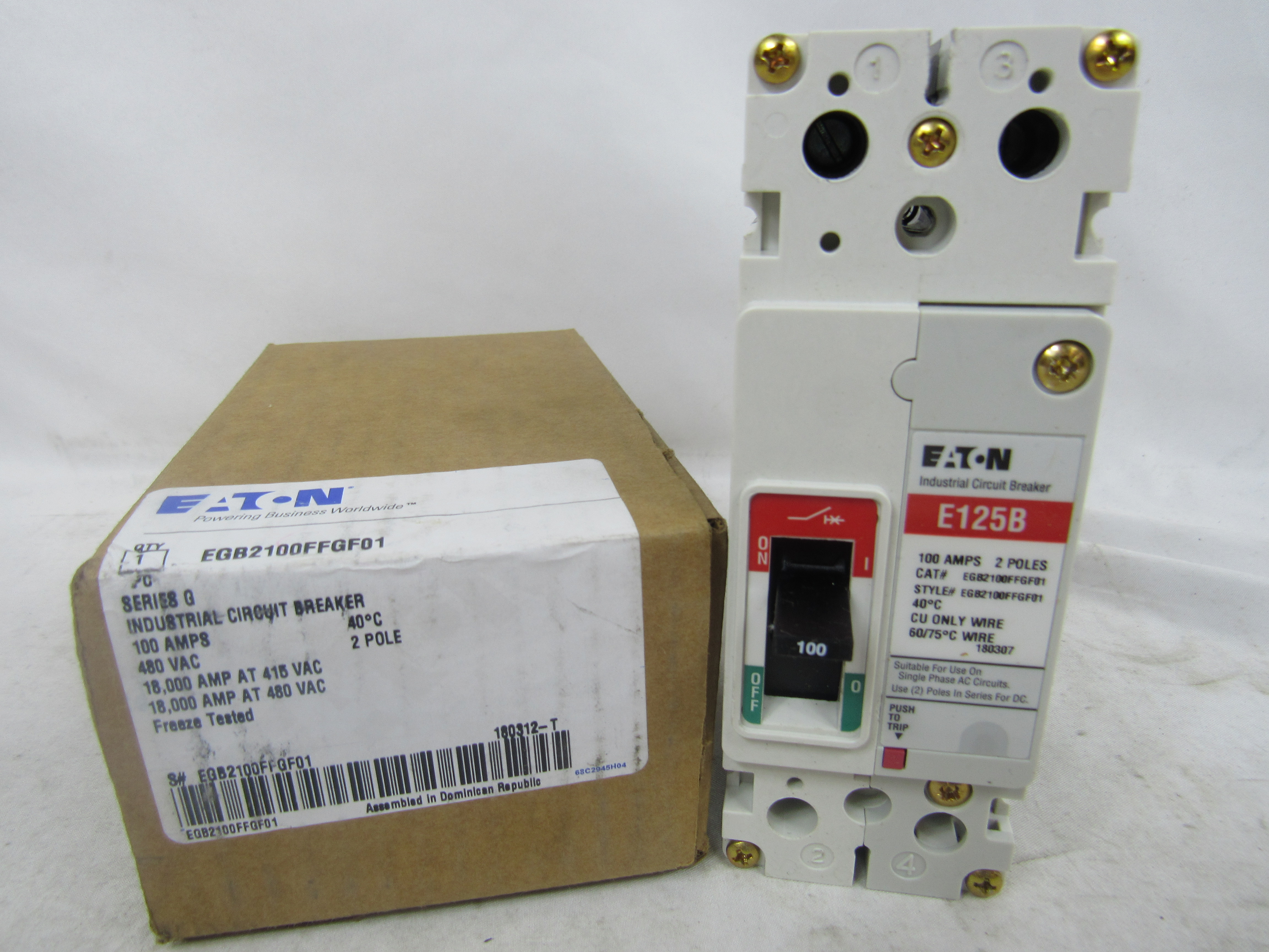 Eaton EGB2100FFGF01 Molded Case Breakers MCCBs