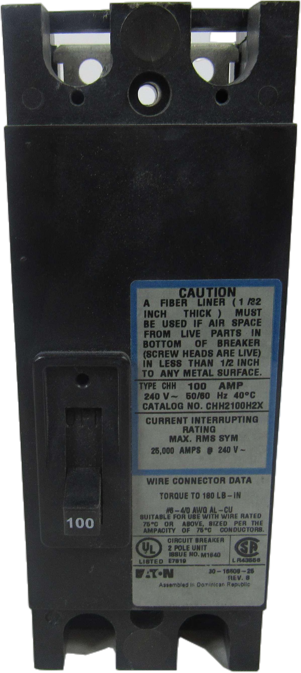 Eaton CHH2100H2X Circuit Breaker