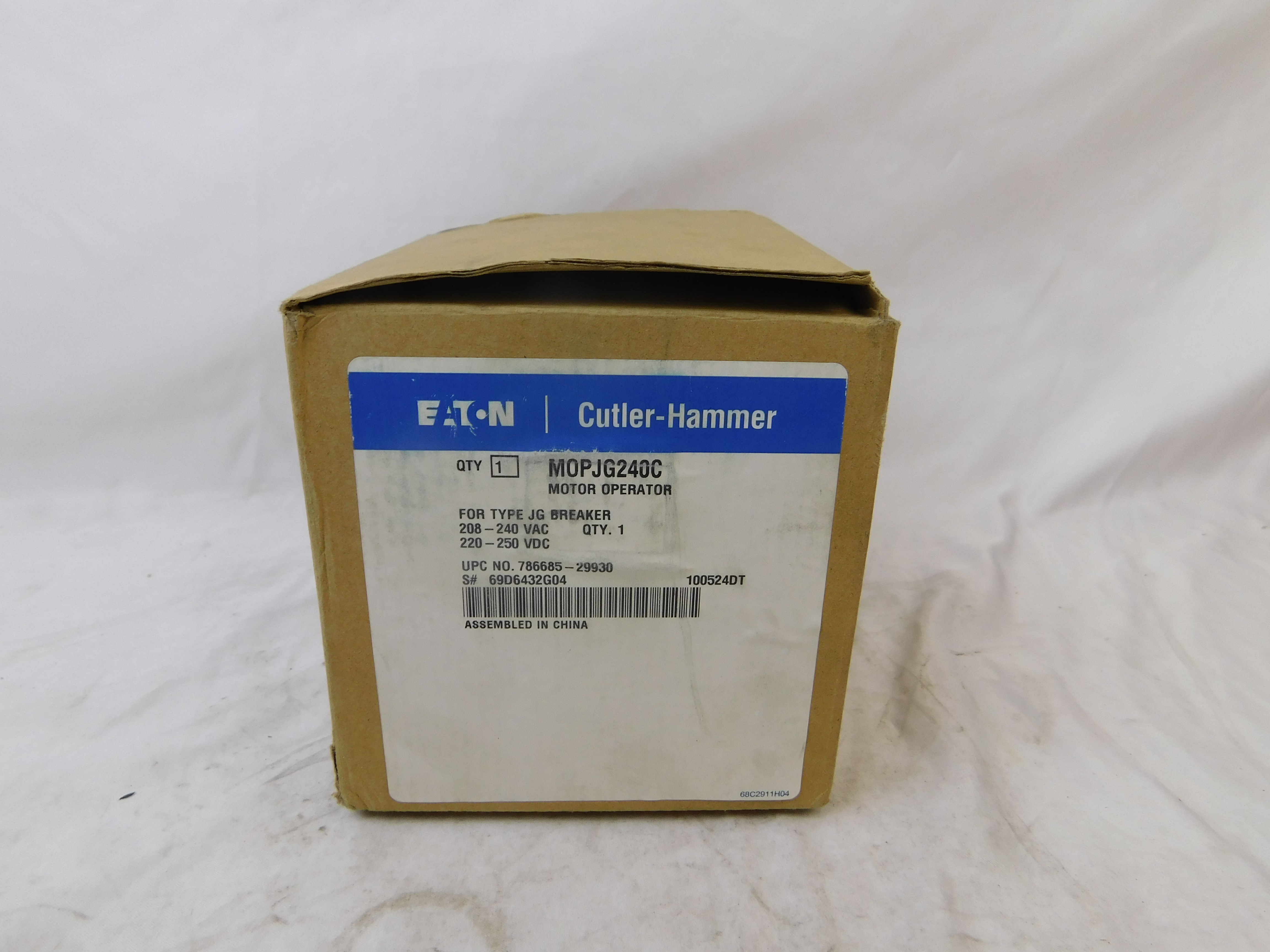 Eaton MOPJG240C Circuit Breaker Accessories