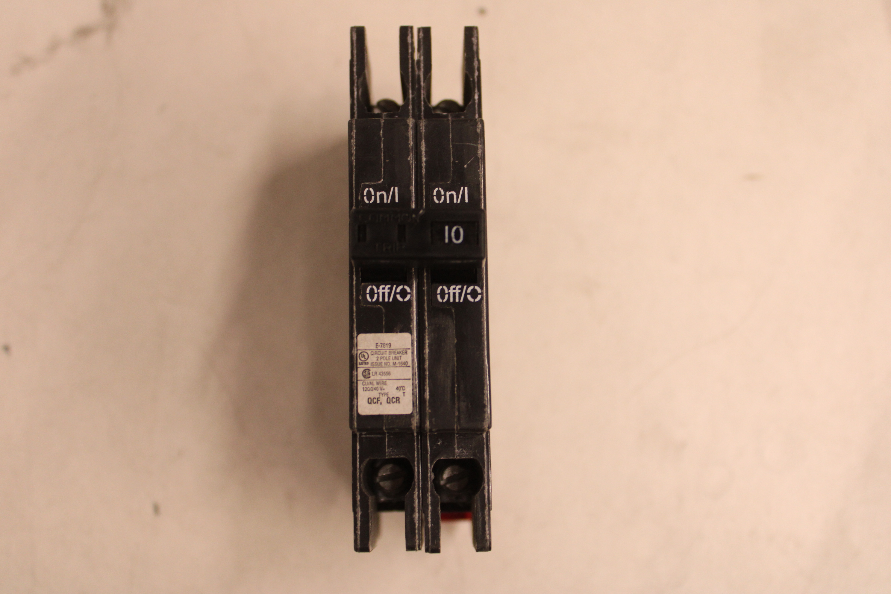 Eaton QCR2010 Miniature Circuit Breakers MCBs (Repackaged)