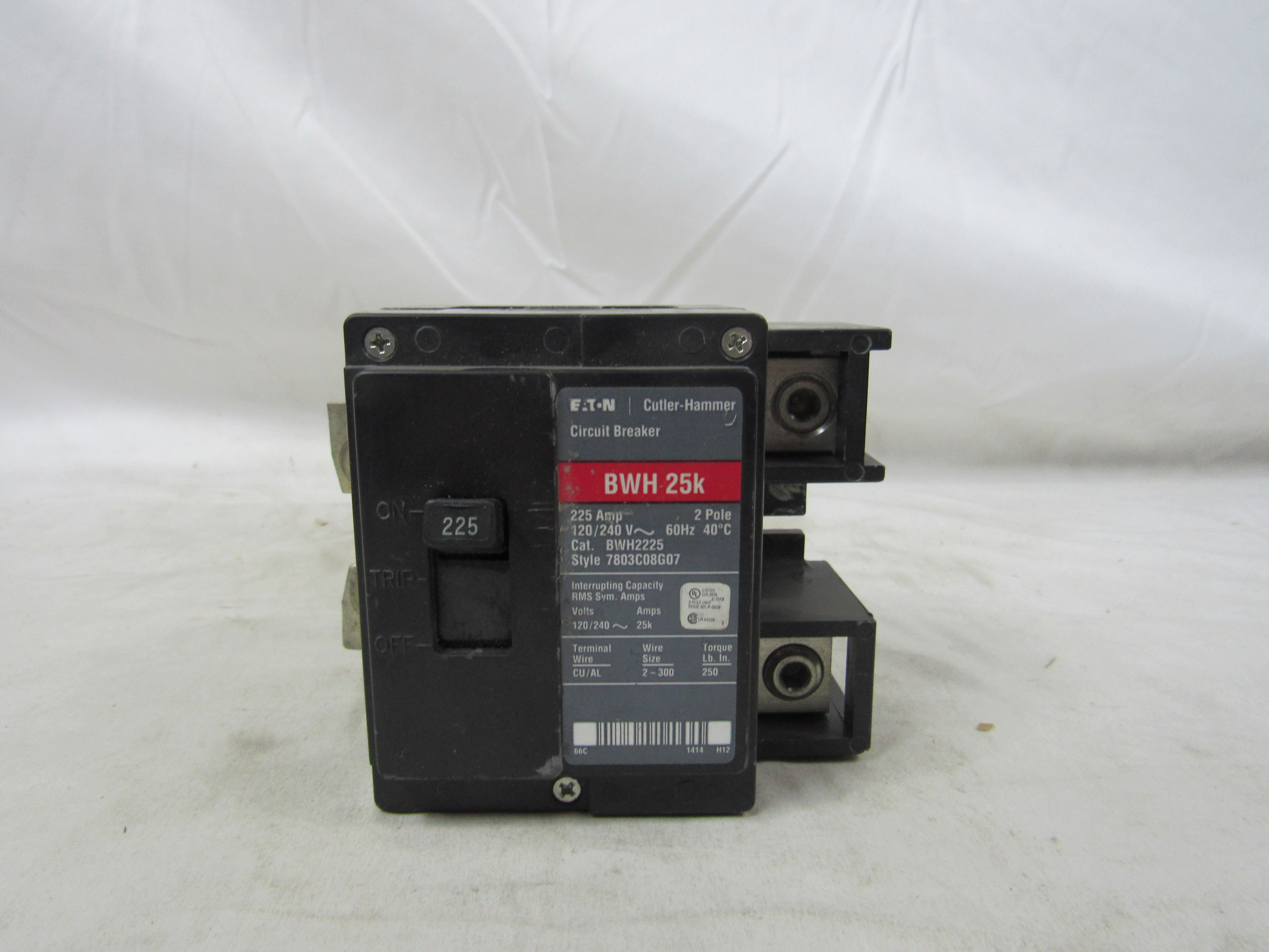 Eaton BWH2225 Meter Breaker
