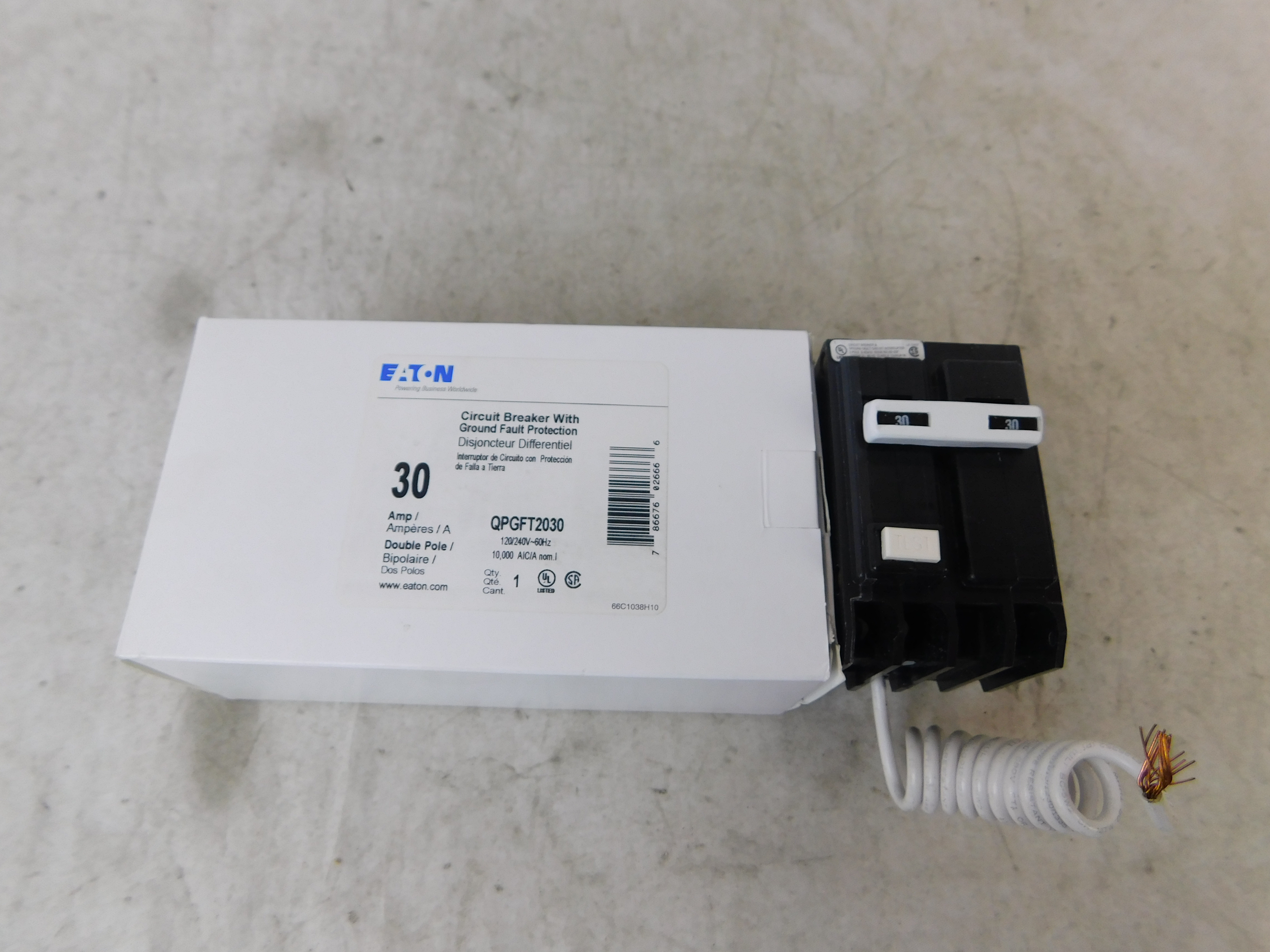 Eaton QPGFT2030 Miniature Circuit Breakers MCBs