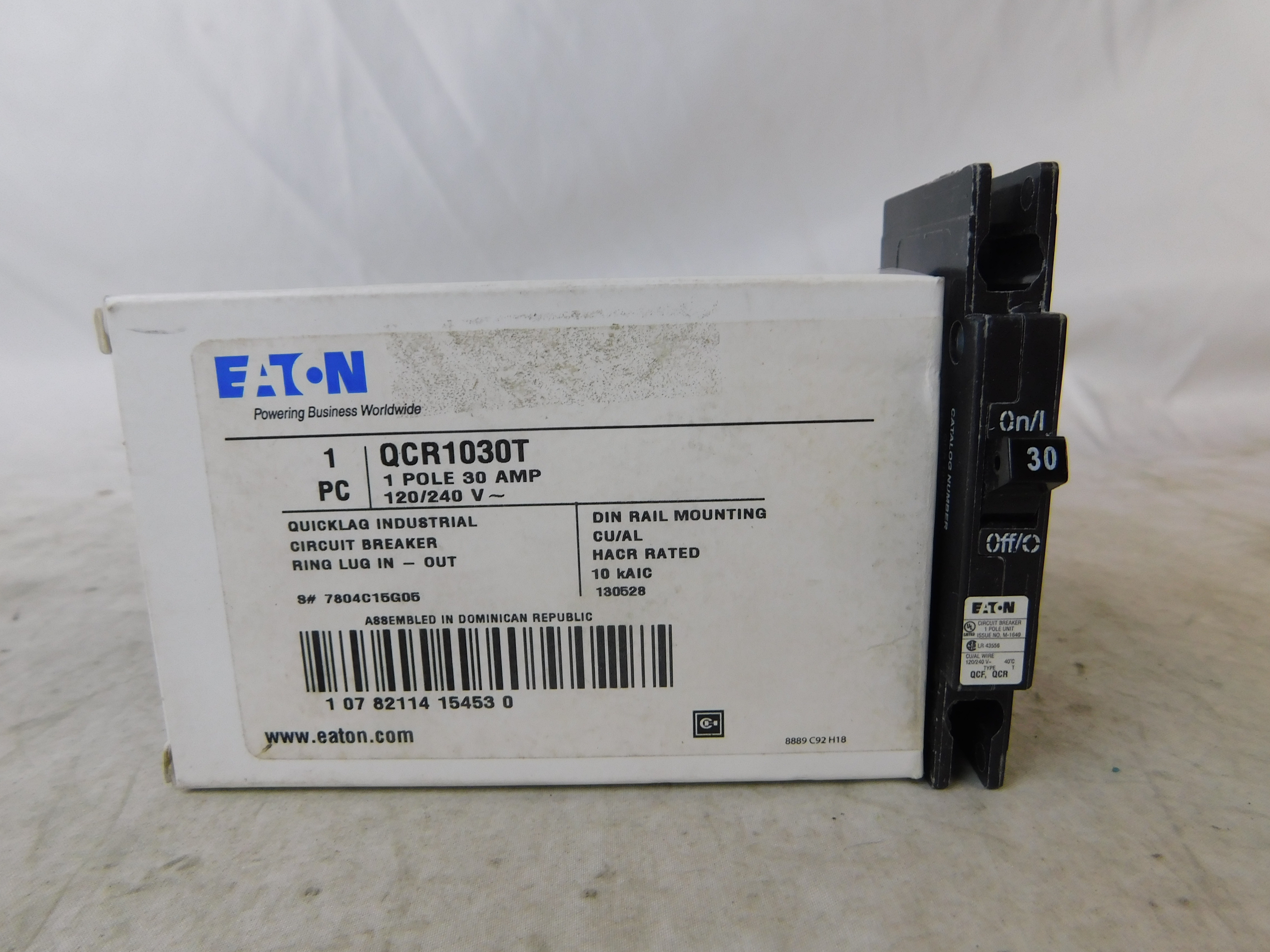 Eaton QCR1030T Industrial Circuit Breaker