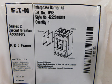Eaton IPB3 Circuit Breaker Accessories