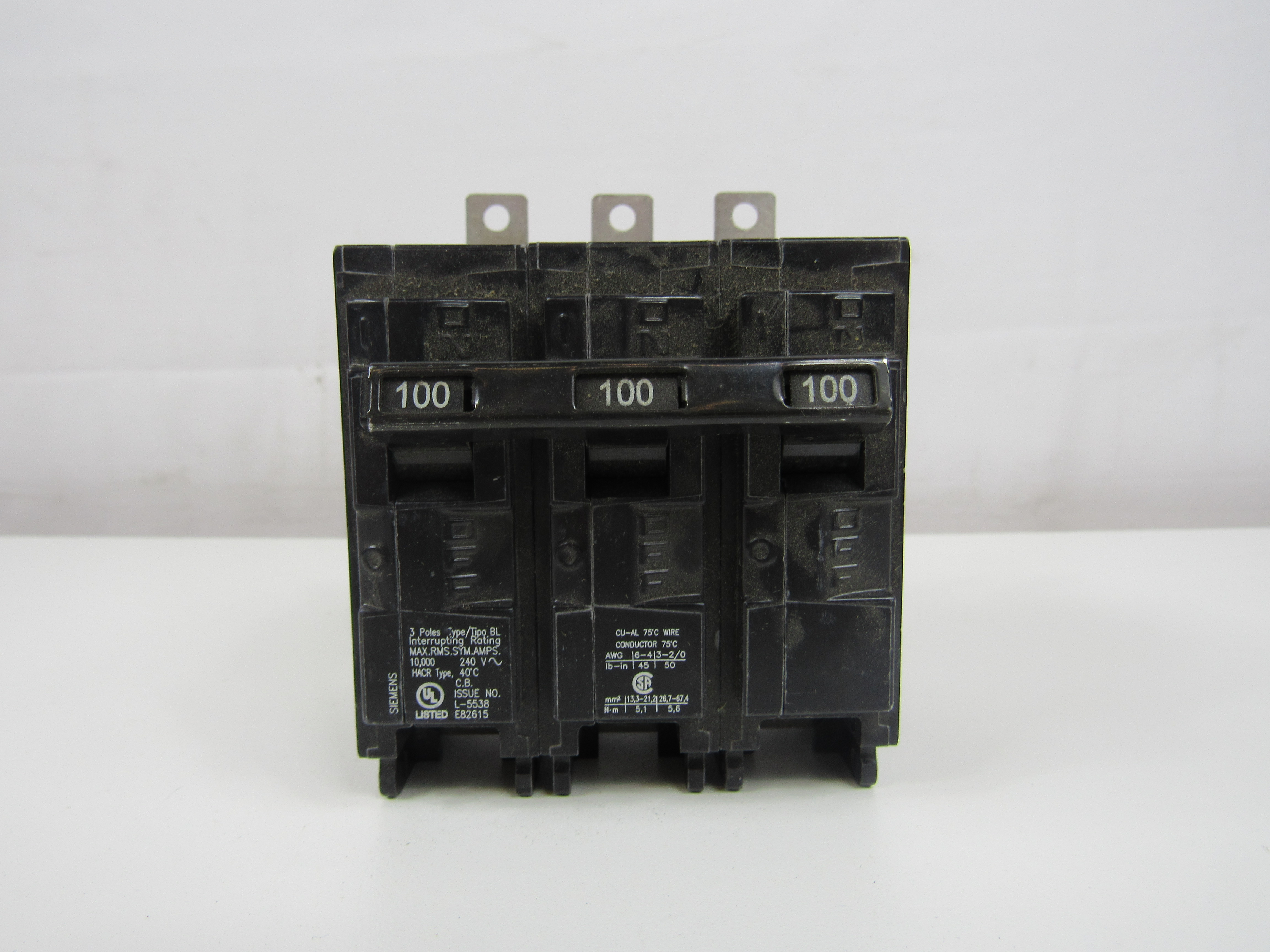 Siemens B3100 Panelboard Circuit Breaker