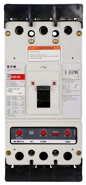 Eaton HKD3250 Interchangeable Trip Circuit Breaker (Used)