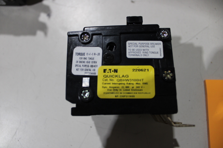 Eaton QBHW3100HT Miniature Circuit Breakers MCBs
