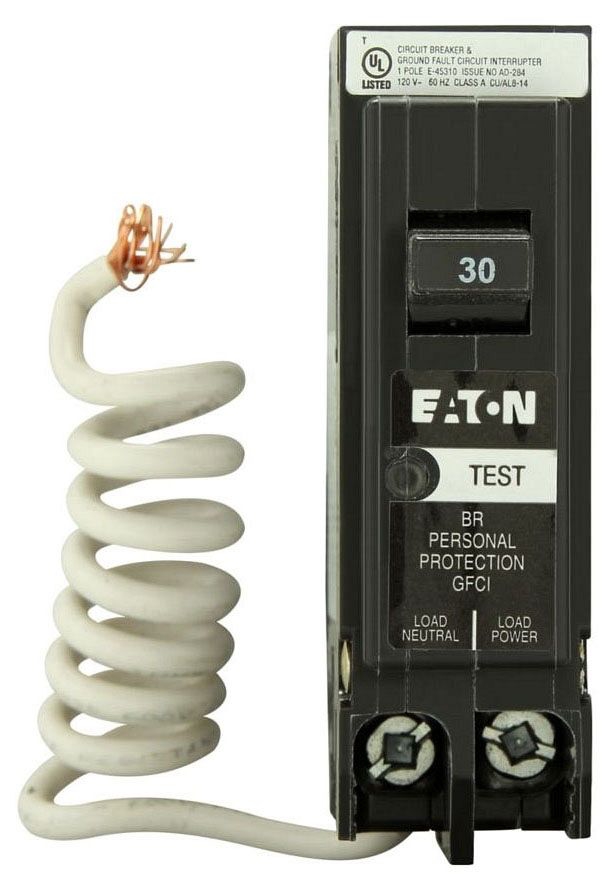 Eaton BRN130GF Ground Fault Circuit Breaker (Used)