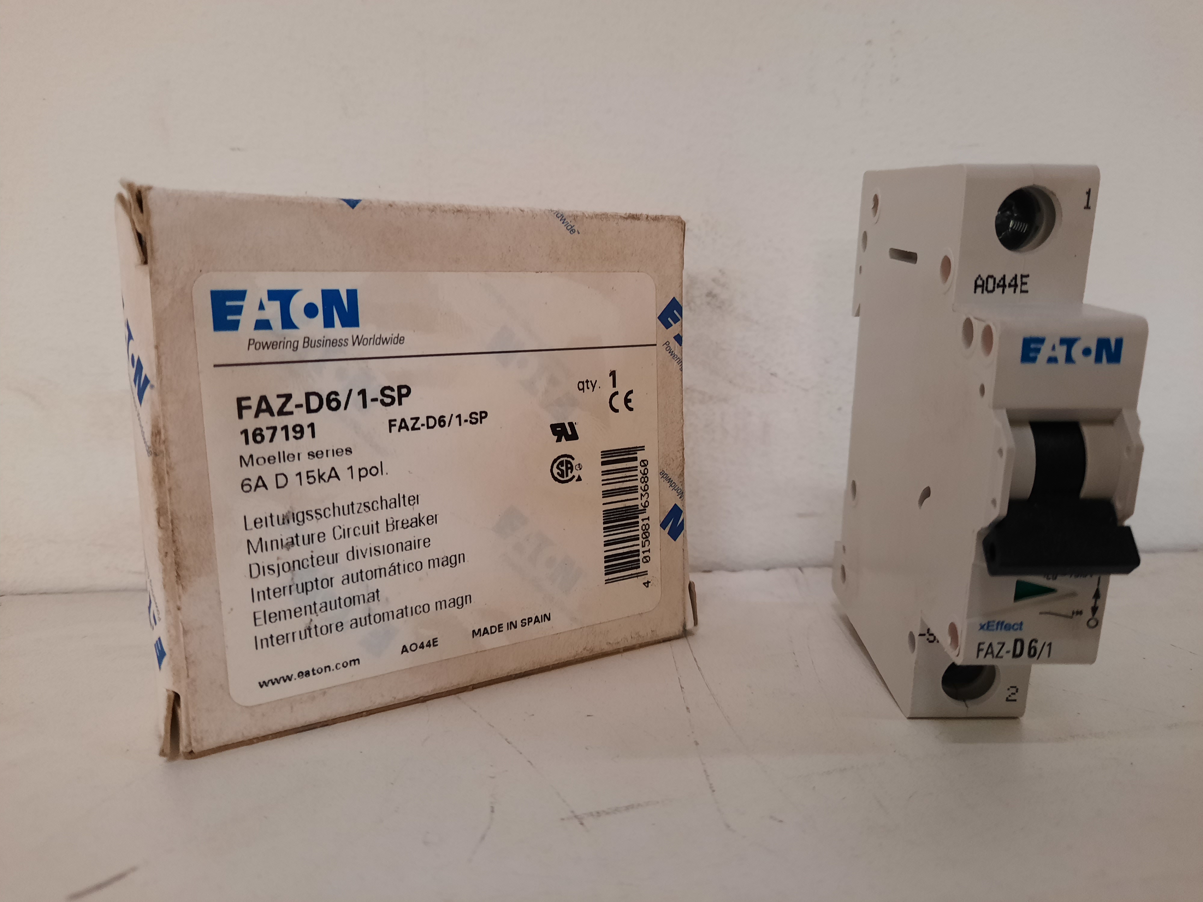 Eaton FAZ-D6/1-SP Supplementary Protector