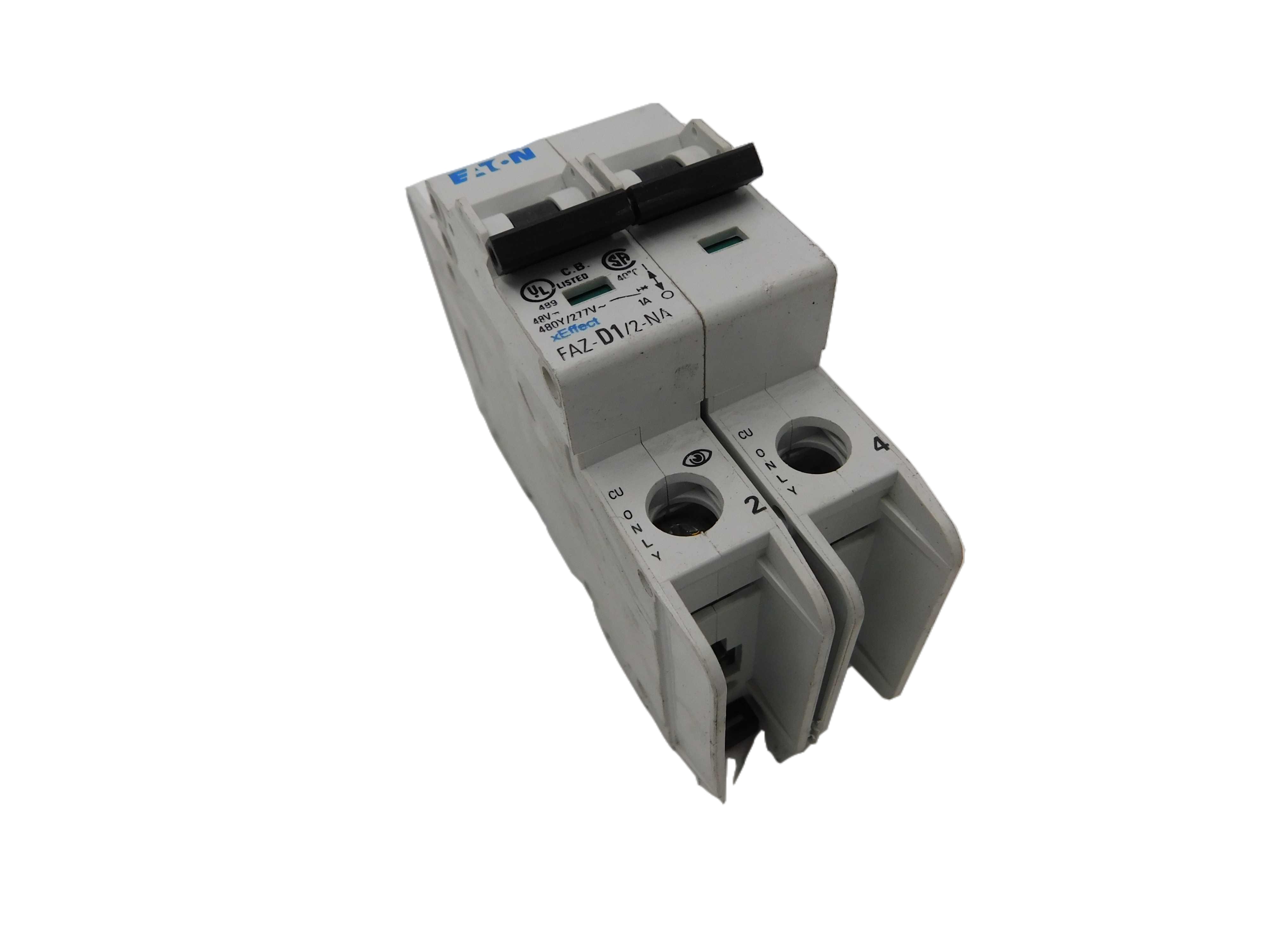 Eaton FAZ-D1/2-NA Miniature Circuit Breaker (Repackaged)