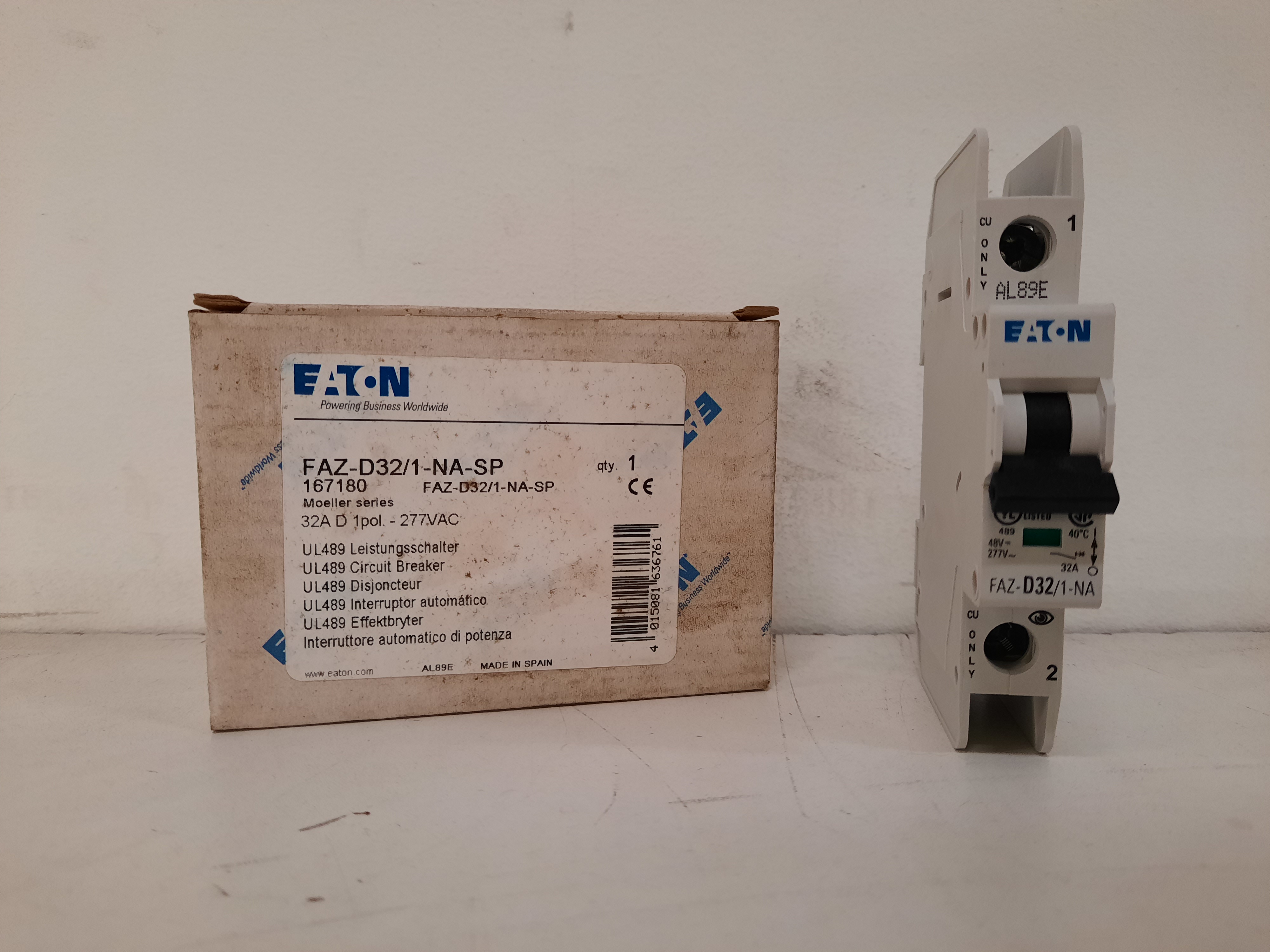 Eaton FAZ-D32/1-NA-SP Miniature Circuit Breaker
