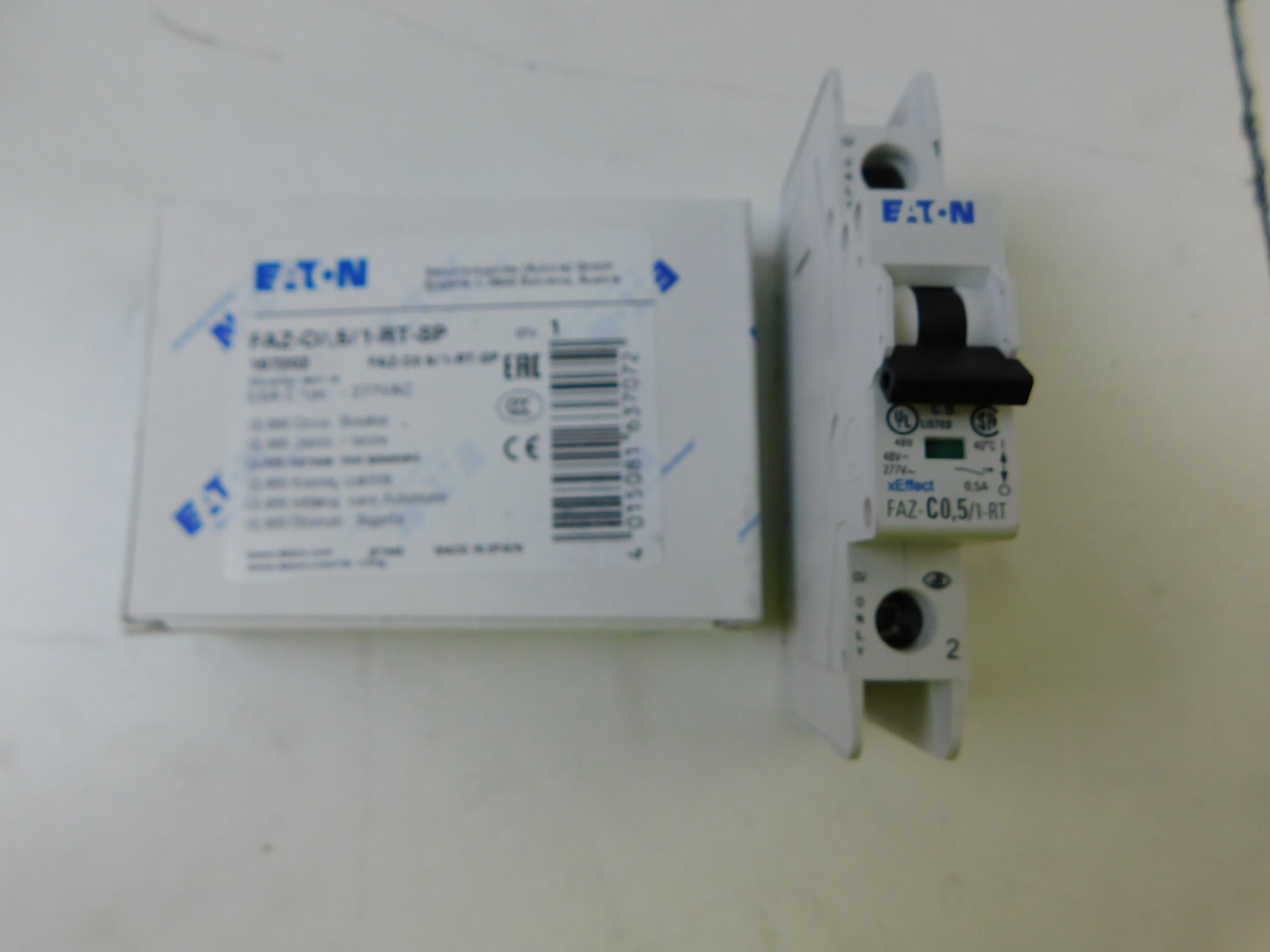 Eaton FAZ-C0.5/1-RT-SP Miniature Circuit Breaker