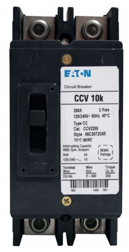 Eaton CCV2150 Enclosed Circuit Breaker (Repackaged)