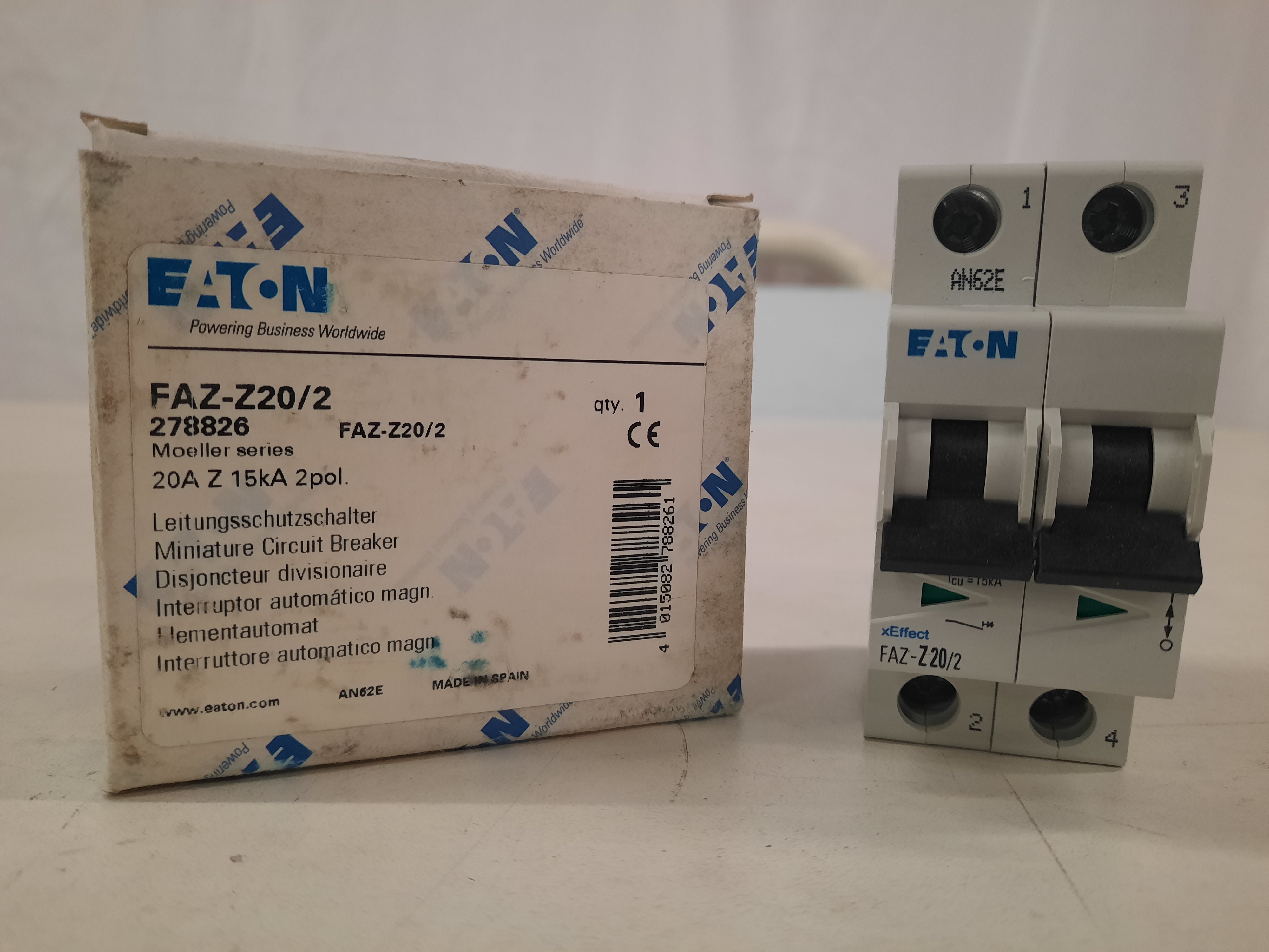 Eaton FAZ-Z20/2 Supplementary Protector