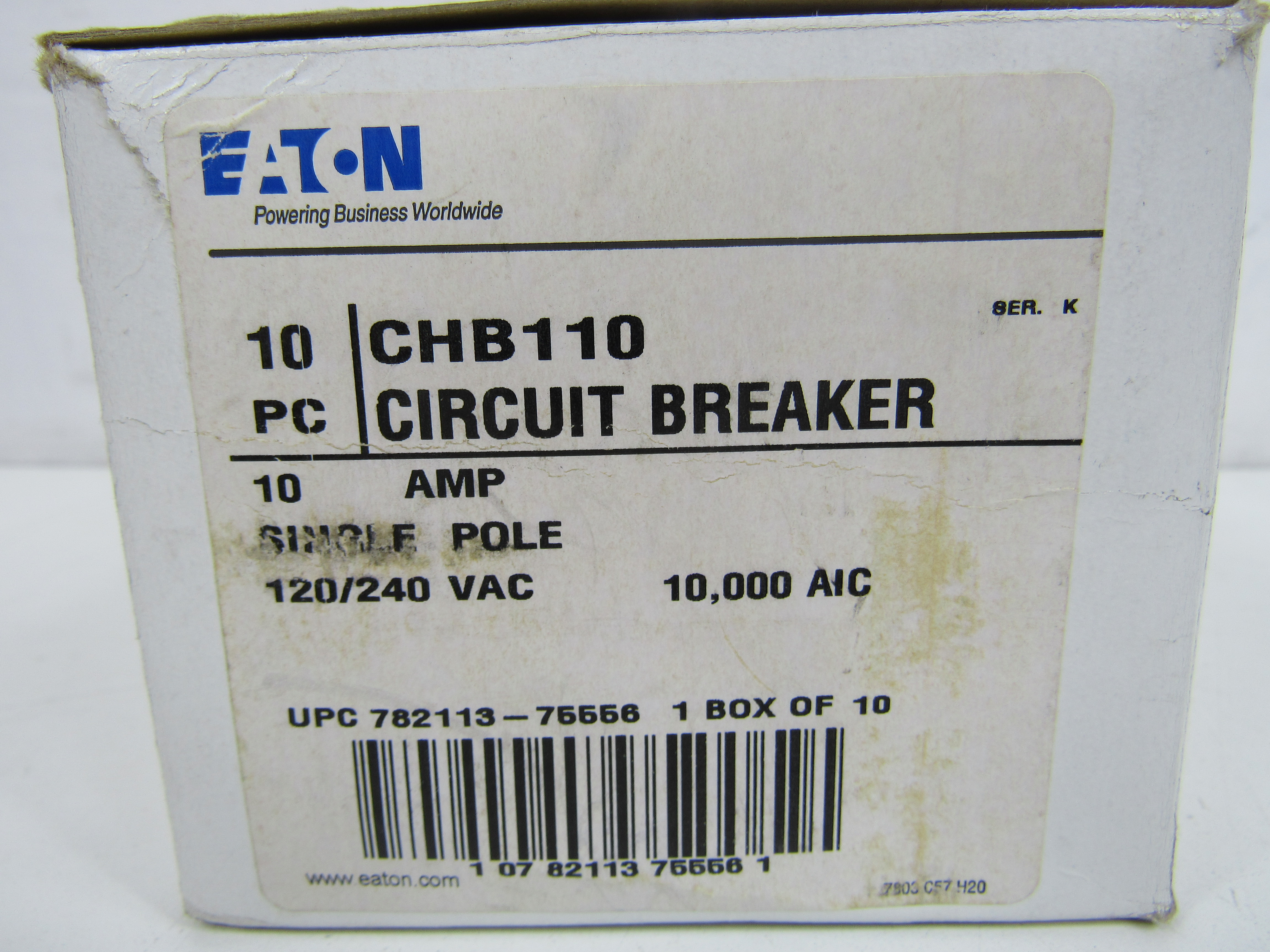 Eaton CHB110 Miniature Circuit Breakers MCBs