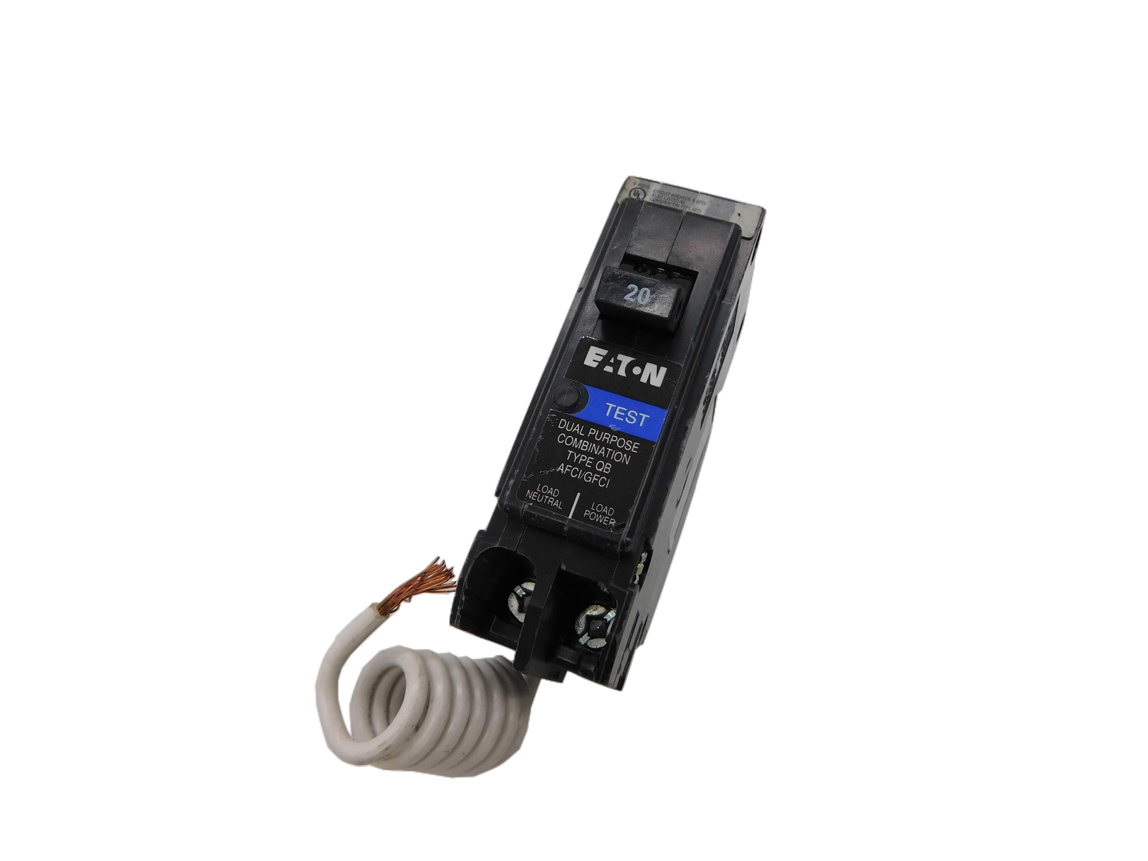 Eaton QB1020AFGF Arc/Ground Fault Circuit Breaker (Repackaged)