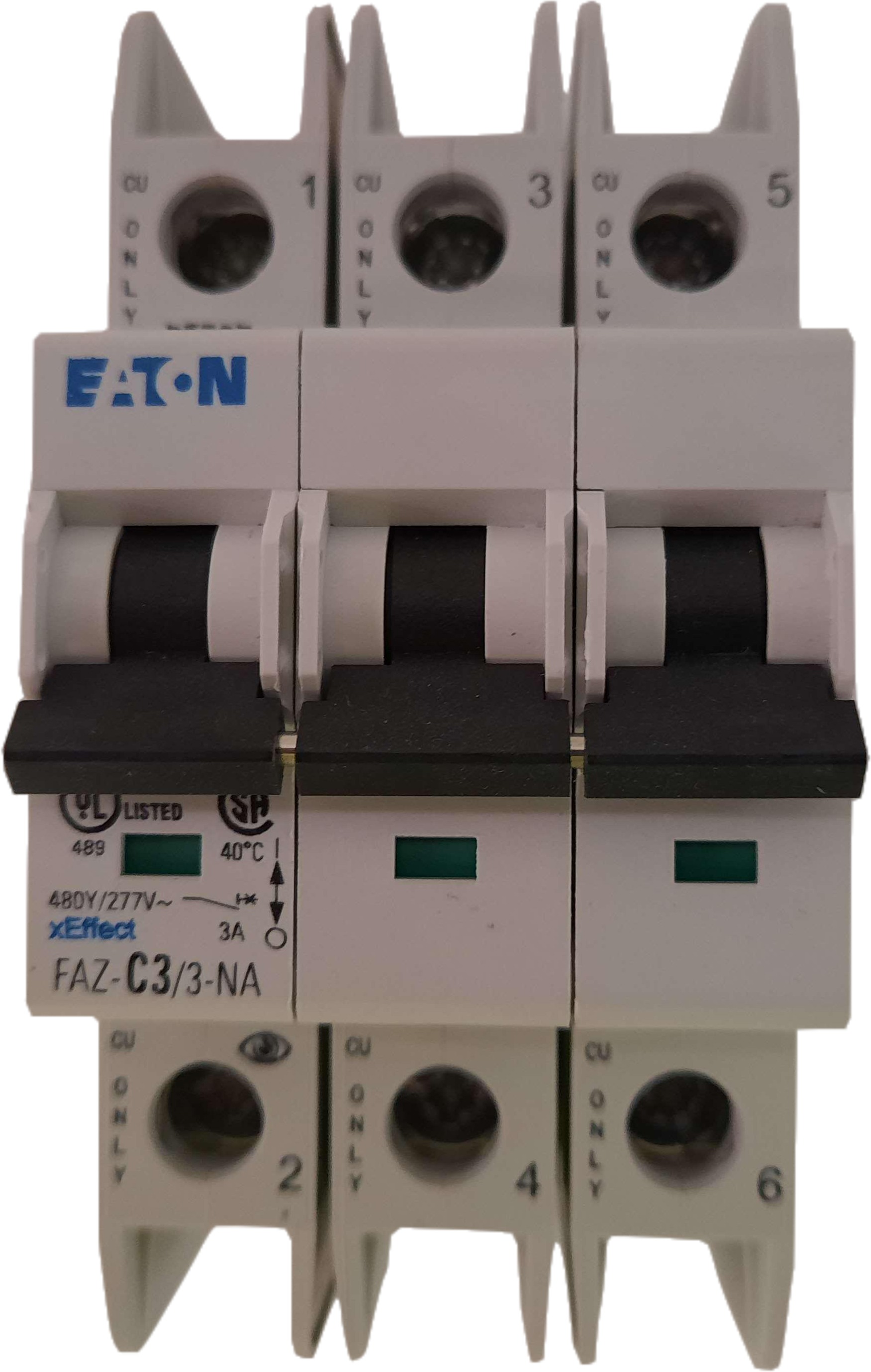 Eaton FAZ-C3/3-NA Miniature Circuit Breaker