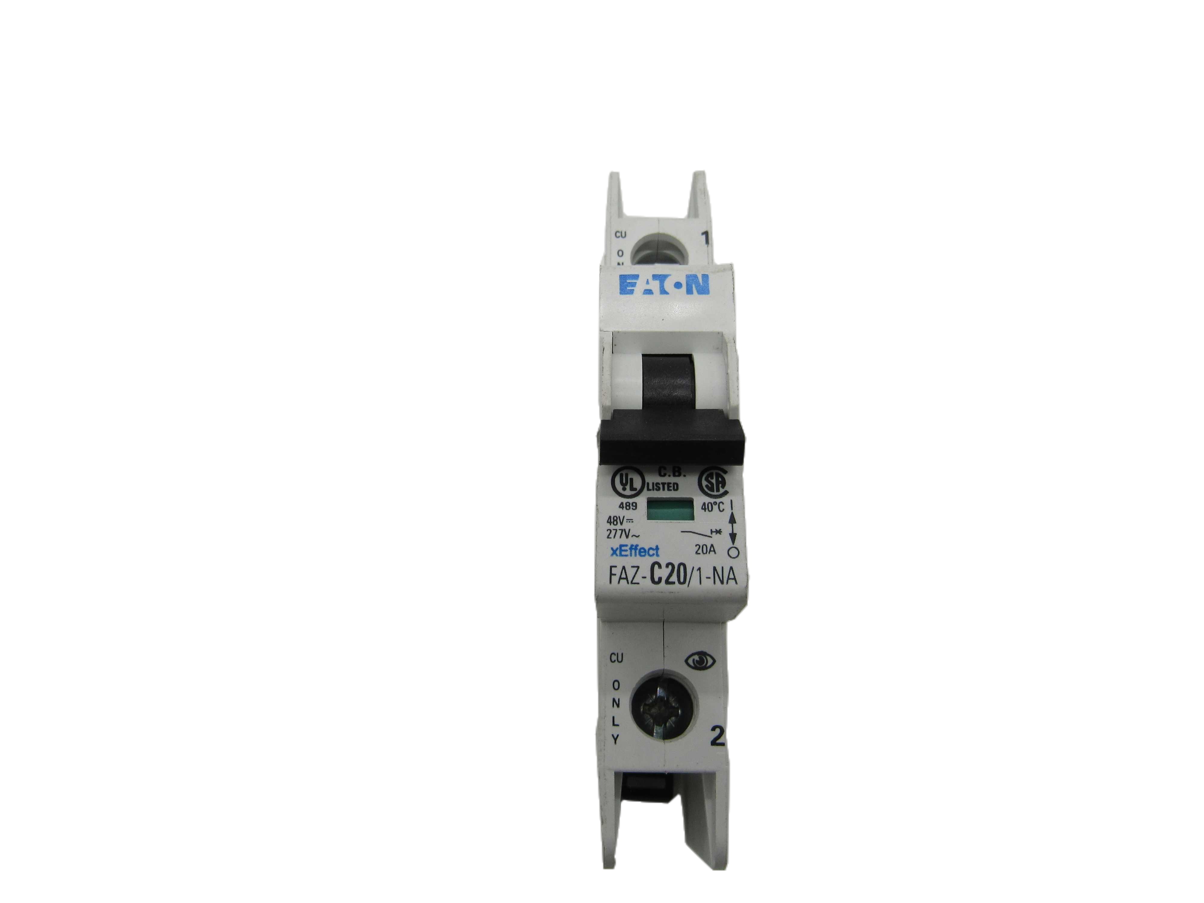 Eaton FAZ-C20/1-NA-SP Miniature Circuit Breaker (Repackaged)