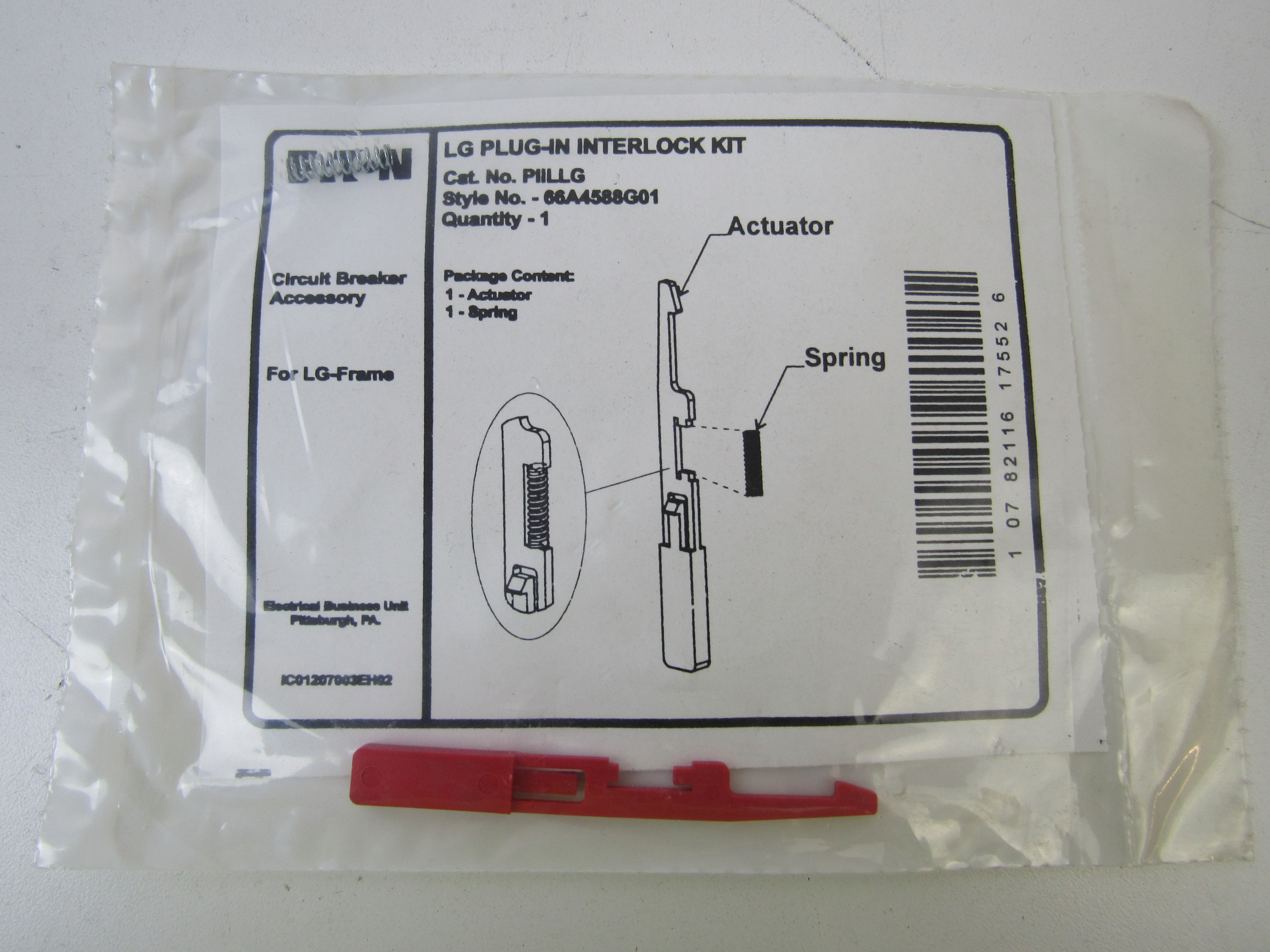 Eaton PIILLG Circuit Breaker Accessories