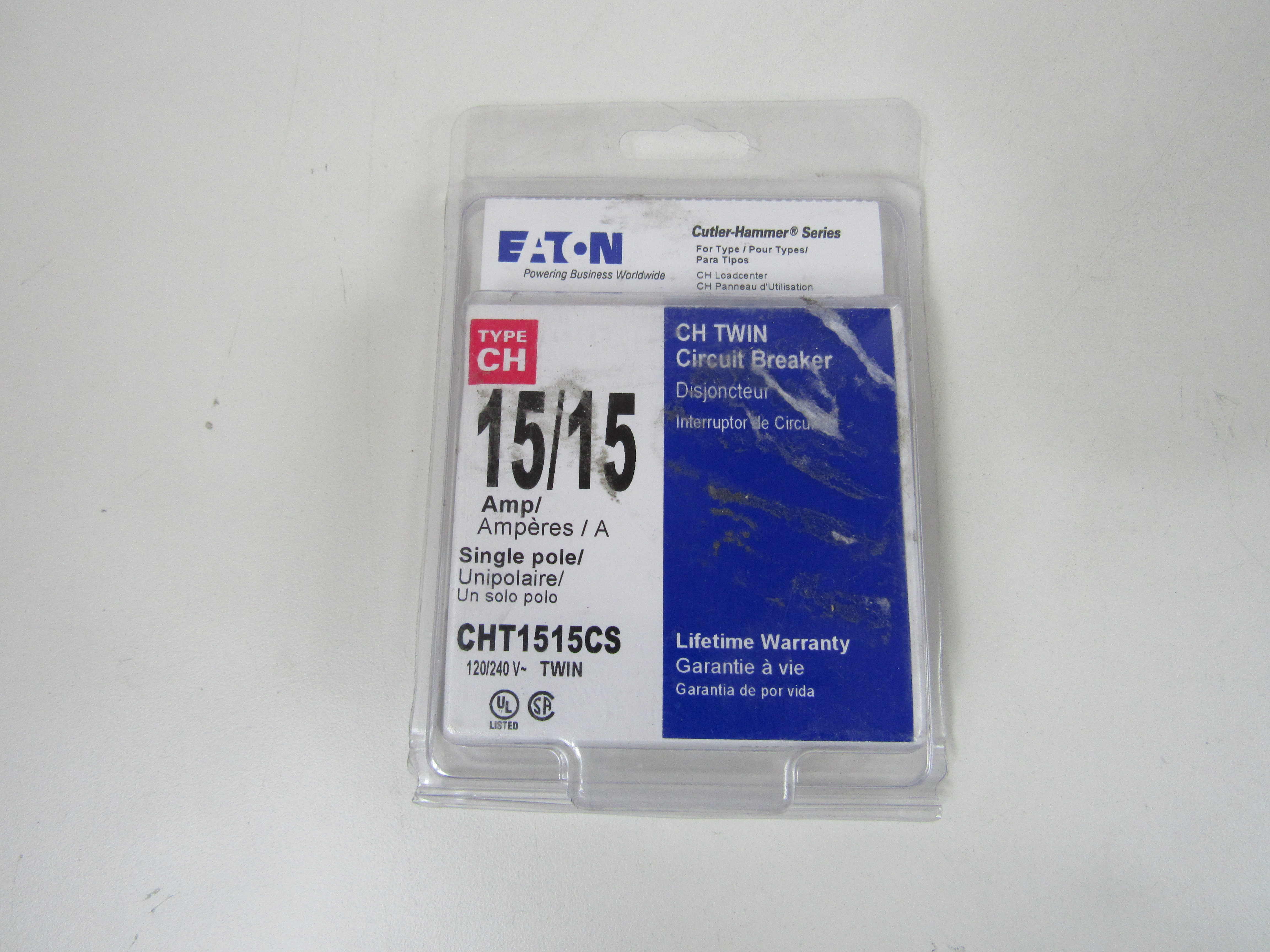 Eaton CHT1515CS Miniature Circuit Breakers (MCBs)