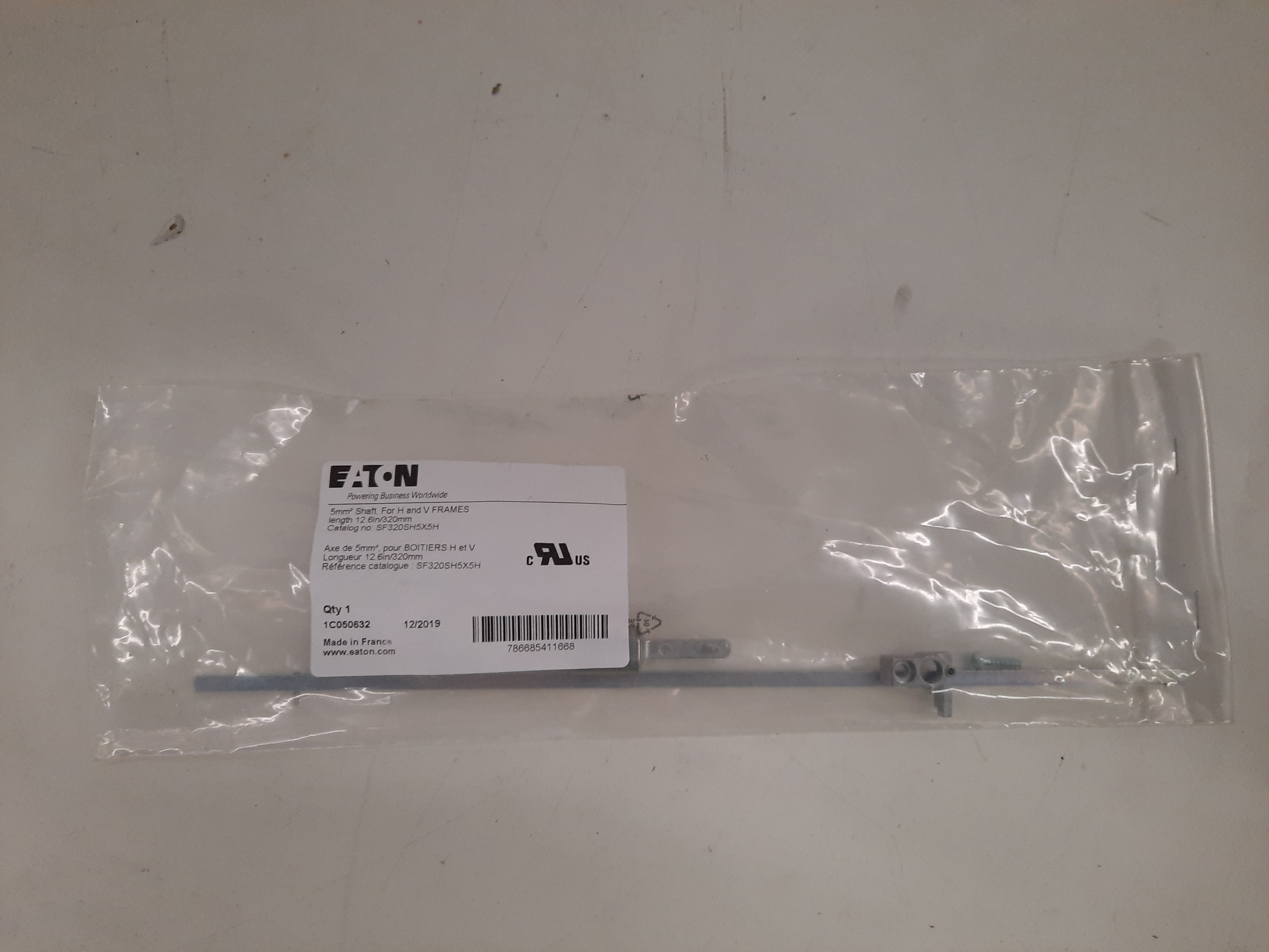Eaton SF320SH5X5H Disconnect Switch Shaft