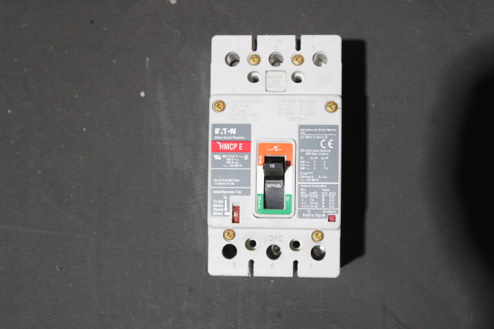 Eaton HMCPE015E0C Motor Circuit Protector (Damaged, For Parts or Repair)