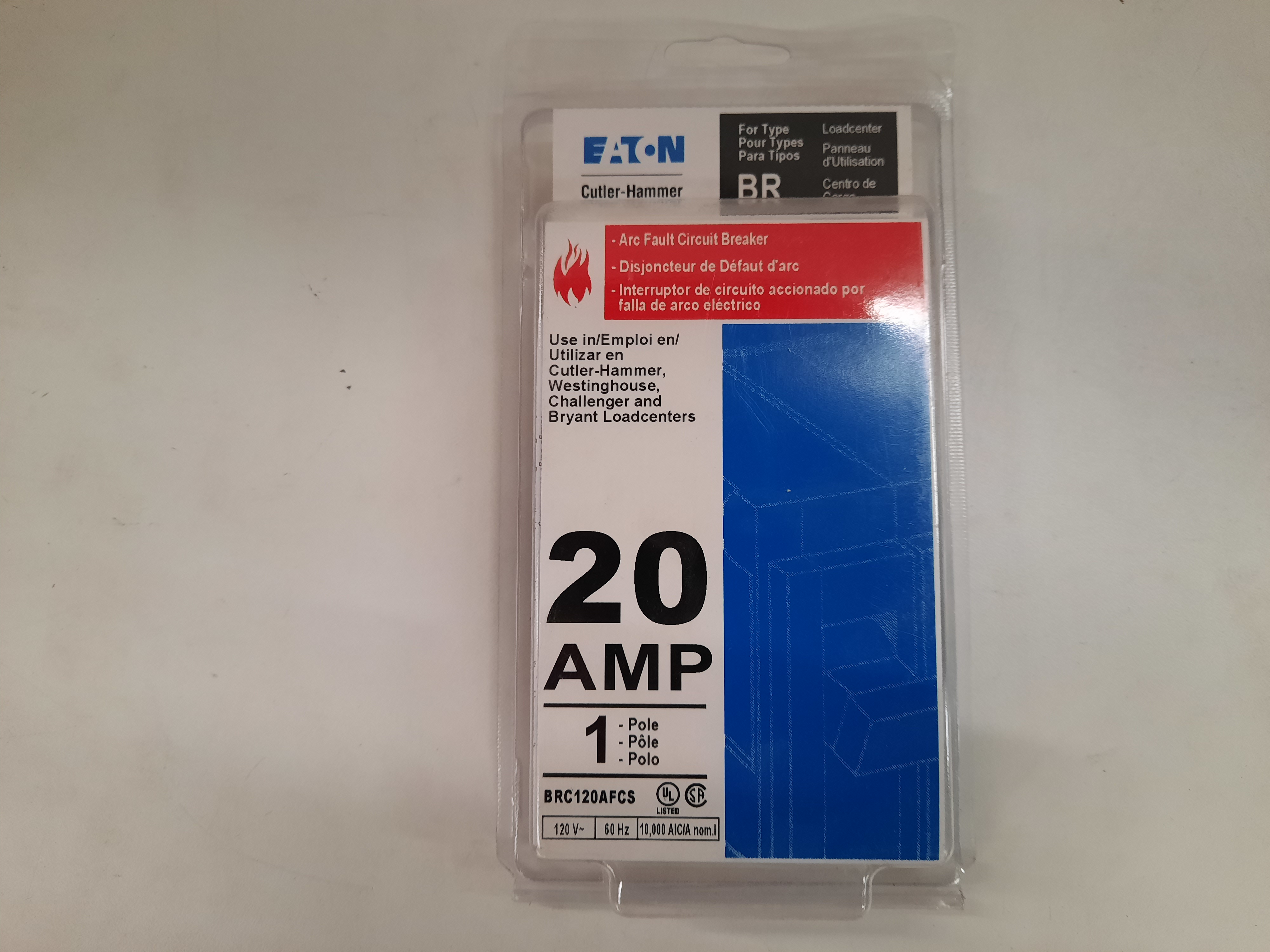 Eaton BRC120AFCS Miniature Circuit Breakers MCBs